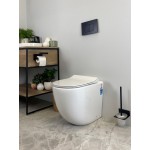 Raul 99 Rimless Floor-mount Toilet Pan Only Raul 99 Rimless Floor-mount Toilet Pan Only